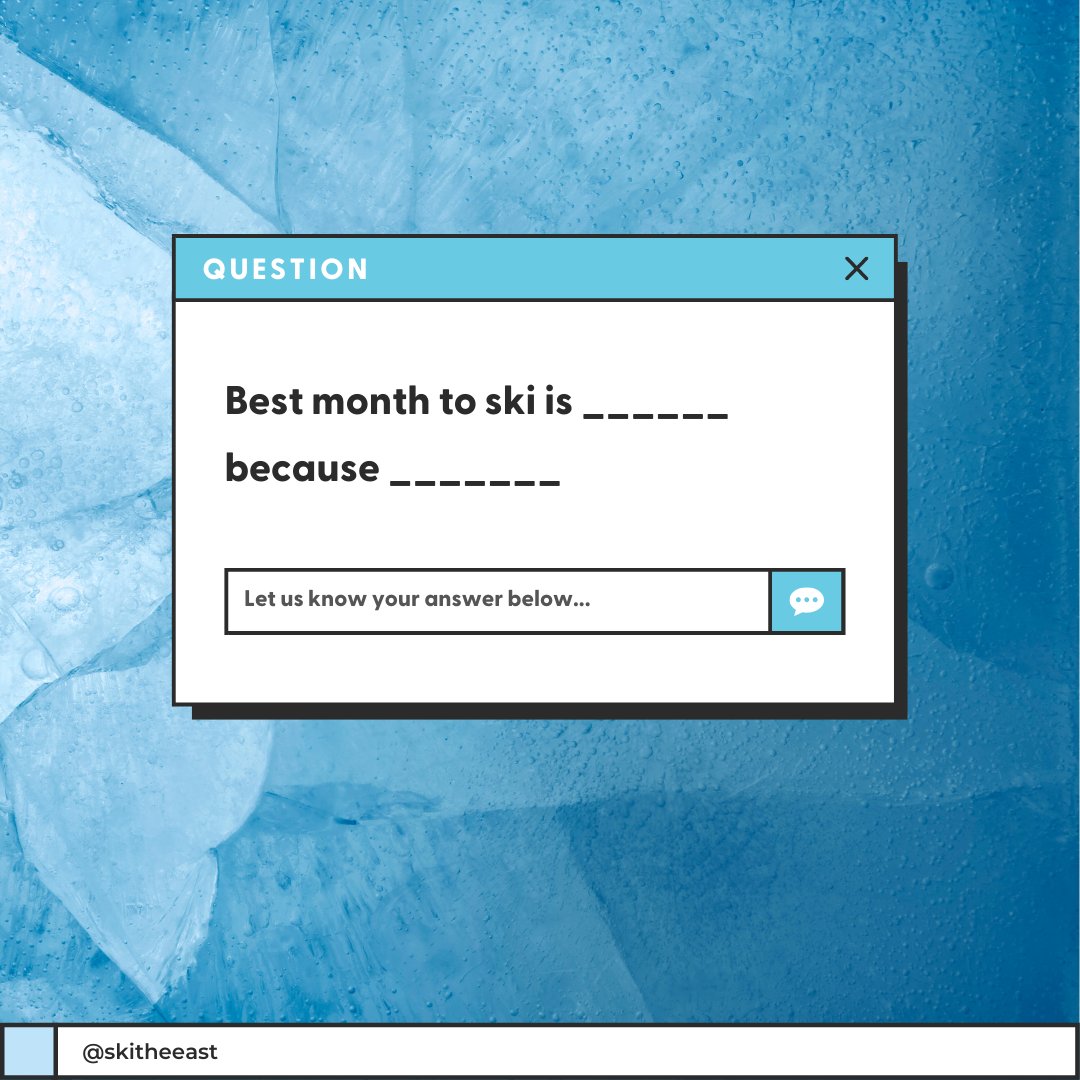 SKI THE EAST tweet media