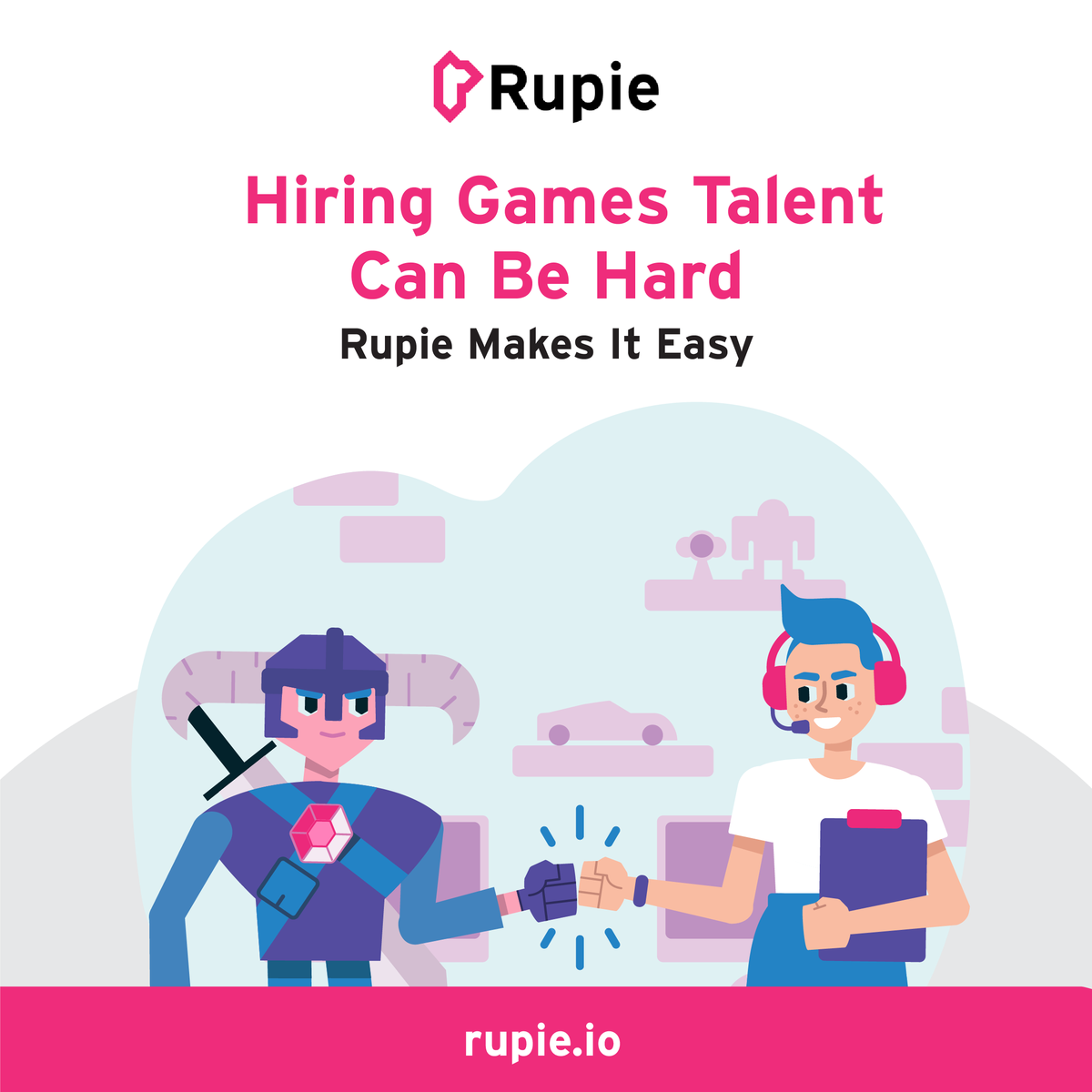 Rupie takes the hard part of hiring out by giving you what you need, vetted and talented games industry professionals that are ready to chat now!
rupie.io/studio/beacons 
.
.
.
#gamesindustry #gamesprofessionals #gamesjobs