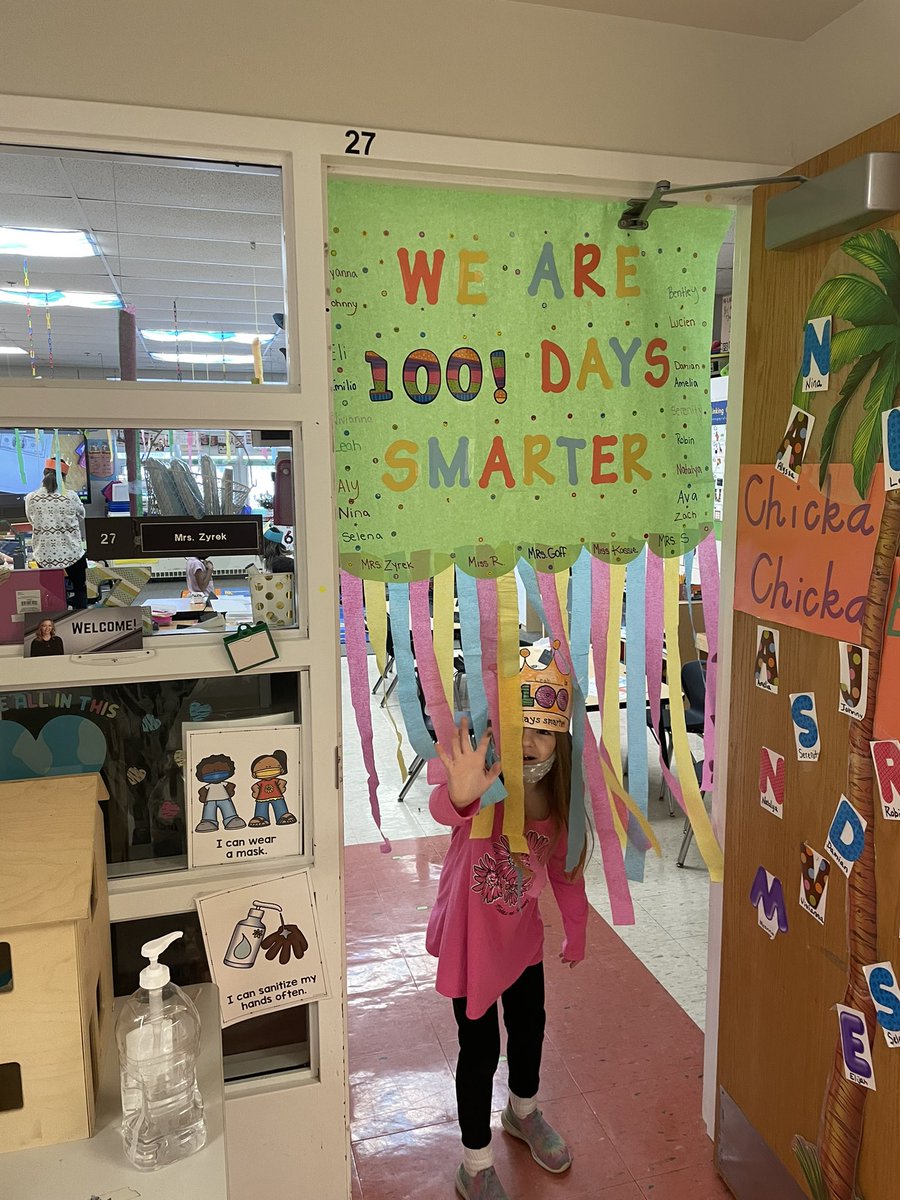We made it to day 100!! Everyday we get smarter at Huff!