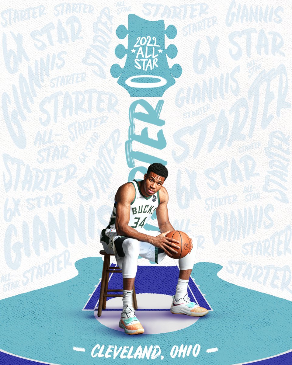Congratulations on your 6th #NBAAllStar Selection, <a href="/Giannis_An34/">Giannis Antetokounmpo</a>!!