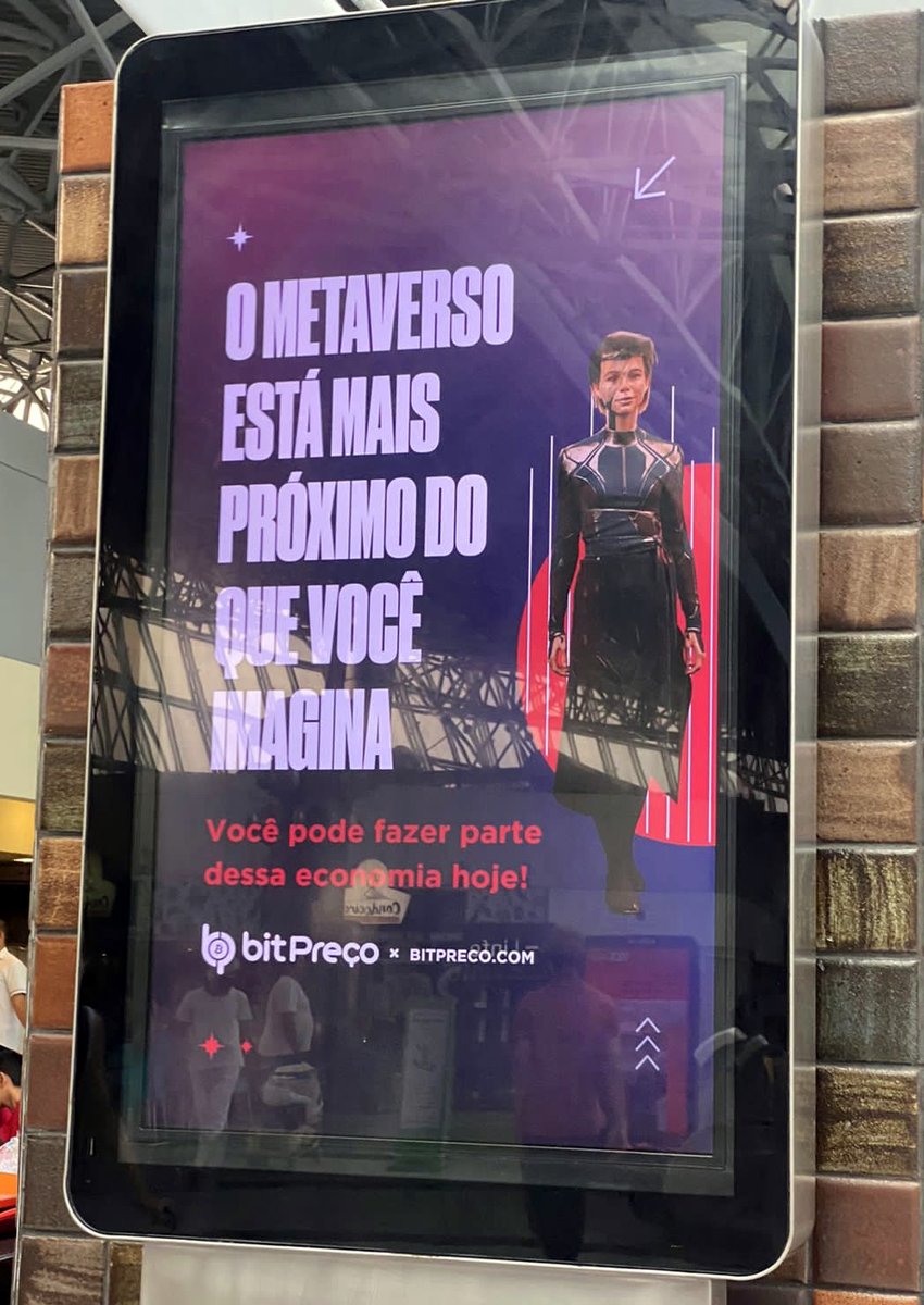 🚀 STAR ATLAS WORLDWIDE: 🚀

Spotted today on the streets of Brazil… "The metaverse is closer than you think."

The MUD faction is aggressively recruiting around the globe with <a href="/BitPreco/">Pooh</a> on their side. 💥🚩

How will ONI &amp; Ustur factions respond to this expansionist move? 👩‍🚀👽🤖