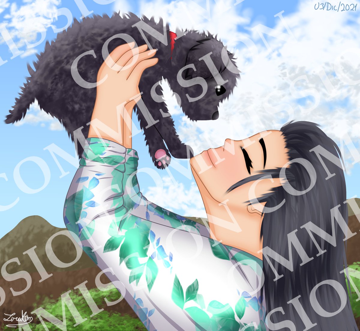 LiraKimOF's tweet photo. #digitalart #Commission #cuteart # https://t.co/7s5a7mD6q4