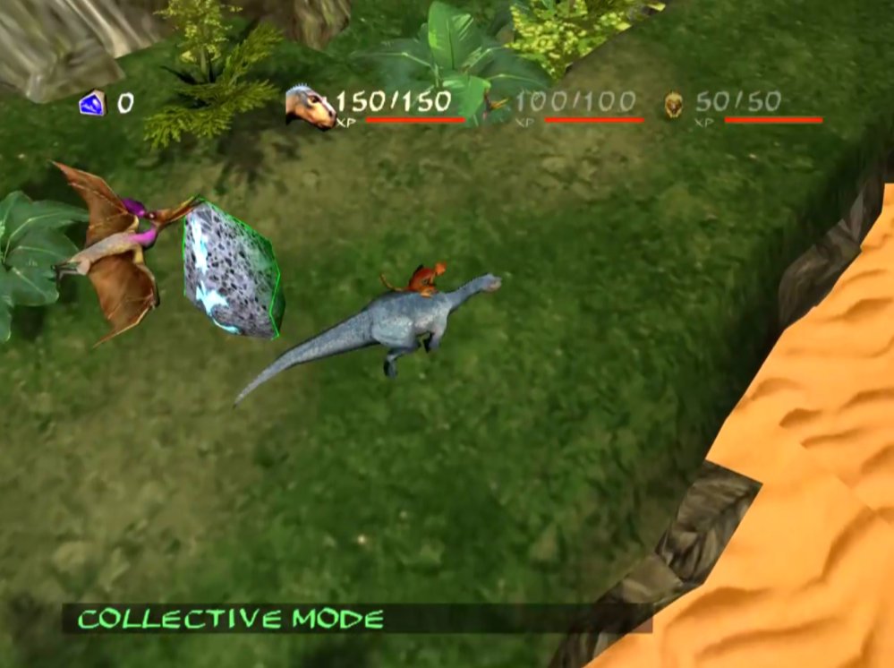 Disney's Dinosaur  (PS2) Gameplay 