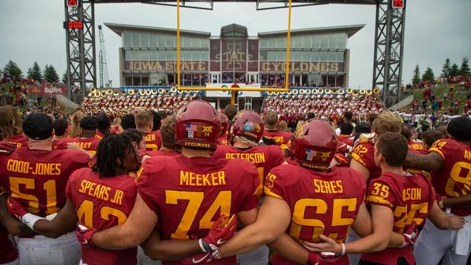 andrewsprague15's tweet photo. Blessed to receive an offer from Iowa State University ❤️���🌪 @Coach__Myers @CoachNateISU @CycloneFB https://t.co/iYxapO7S8Z