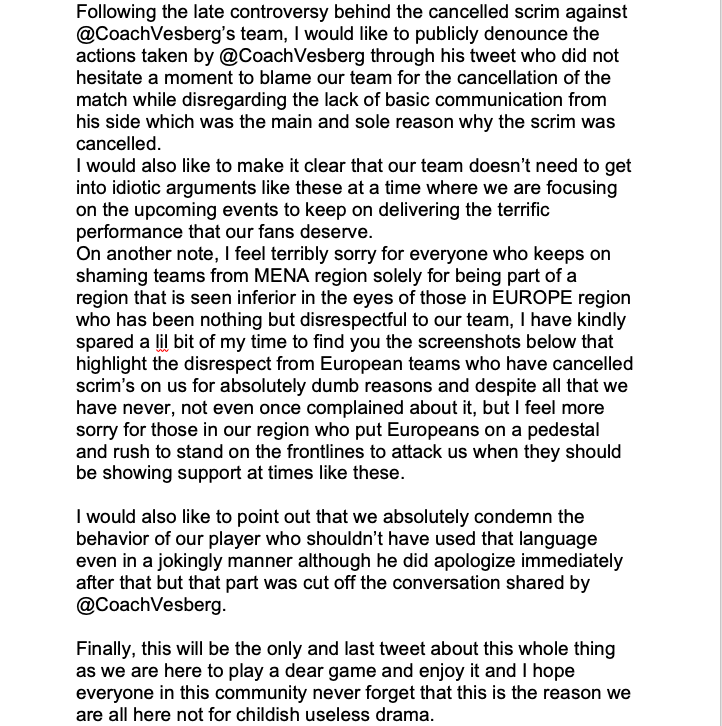 NeverHitSmite's tweet photo. also available to read here : https://t.co/I4yx80ak0I 

@CoachVesberg  
@PRACCgg https://t.co/5GttYwM7Qq