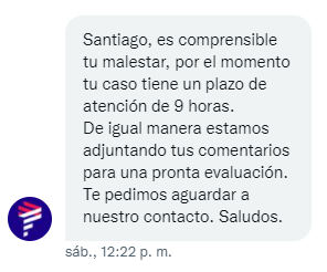 santosroot's tweet photo. @LATAM_ARG @Anita8132320293 A mi me respondieron esto hace algunos cientos de horas atrás. https://t.co/wFOjXIPM0N