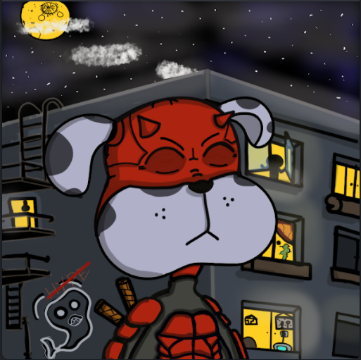Look at this Mythic Doggo @DoggoVerseNFT

Deadpool Doggo ⚔️

You'll never see it listed.........