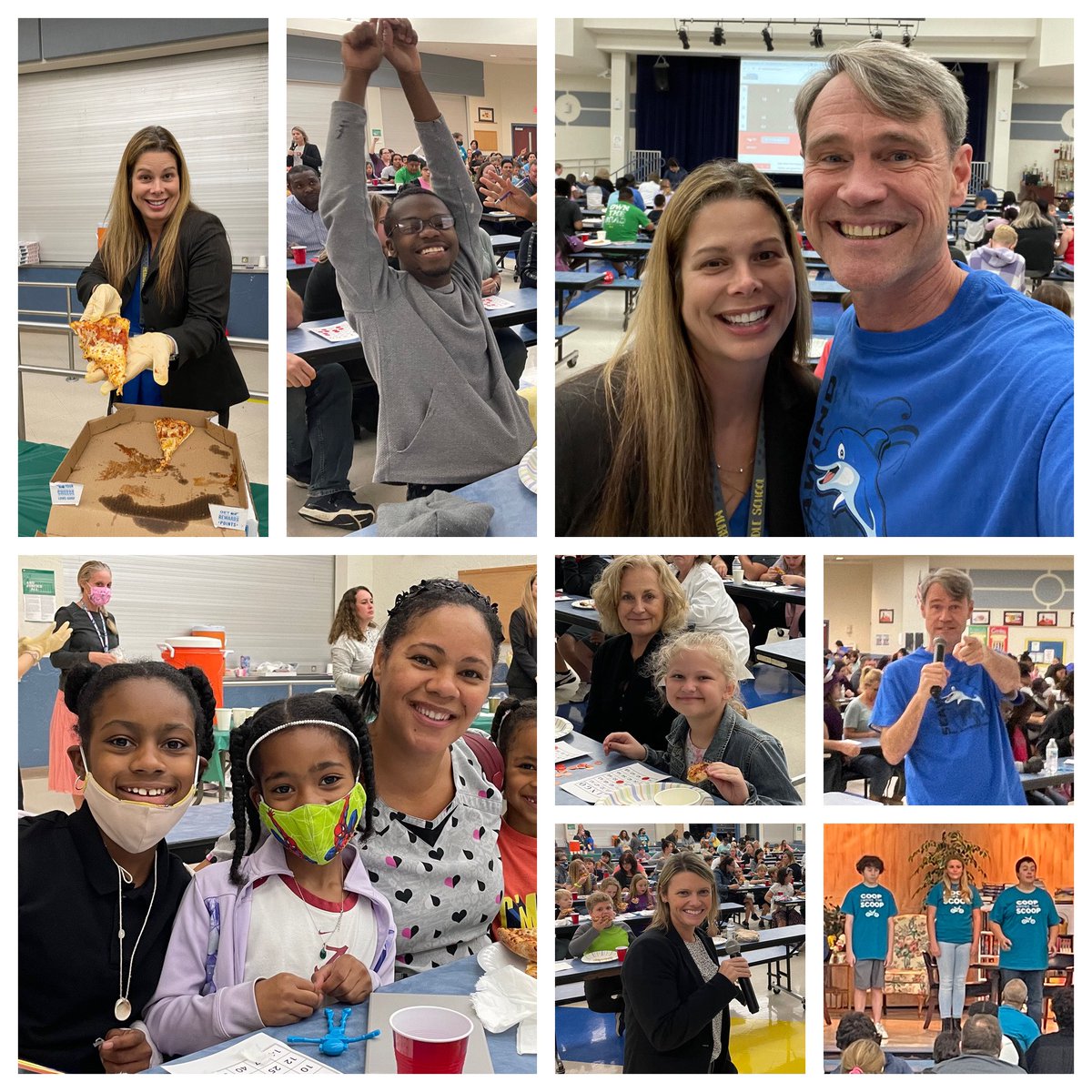 AMLaws's tweet photo. Had some literacy fun tonight with the Seawind Dolphins.  Bingo for books,  hundreds of books in kids hands! @MCSDFlorida https://t.co/5vNWMcBrMT