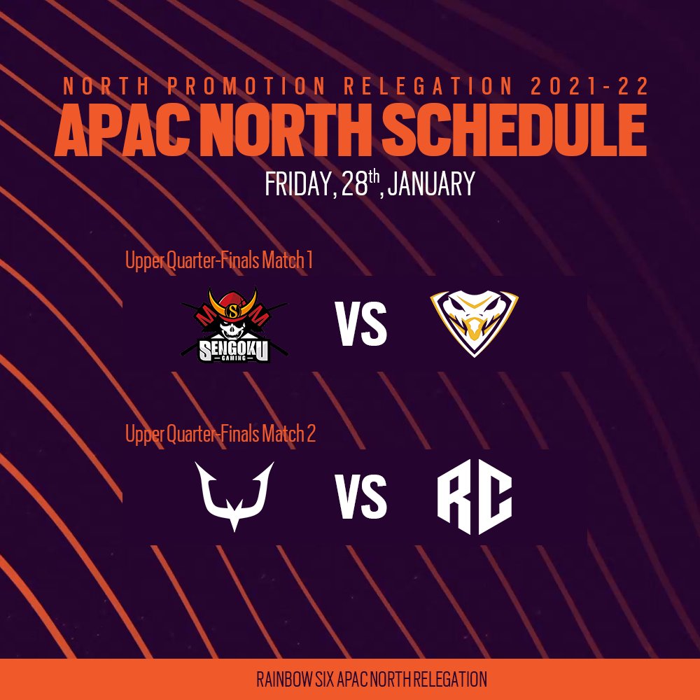 rainbow6kr's tweet photo. <APAC 승강전 1일차 중계 안내>
2022 APAC North 무대에서 활약할 팀들을 결정하는 APAC 승강전이 오늘 오후 3시부터 시작합니다!

1경기: Sengoku vs Team Viper
2경기: Reject vs Recon
대한민국팀인 @TeamViper_R6 와 @RECON_KR 에게 많은 응원 부탁드립니다.

방송 : https://t.co/qJ4RP06j9x https://t.co/Poi7ISjEGd