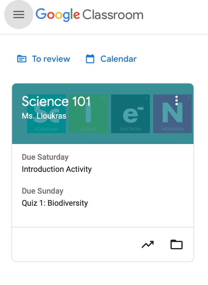 ms_lioukras's tweet photo. Today's #TechLesson in @DrChristianElia's #EdTech class explained the ins and outs of navigating and teaching with Google Classroom. After learning how this multifaceted platform works, I was inspired to create my own! #21stCenturyLearning #TeachingWithTech #NiagaraU https://t.co/HtZBzePPxO