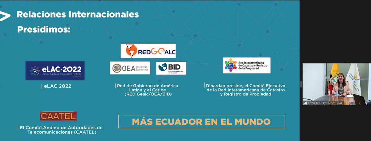 Nuestra visión es trabajar junto con la empresa privada. En Sesión del Consejo Directivo de la Cámara de Industrias de Guayaquil informé las acciones para promover al sector productivo: eliminamos impuestos para incentivar inversión y permitir que la conectividad se masifique.