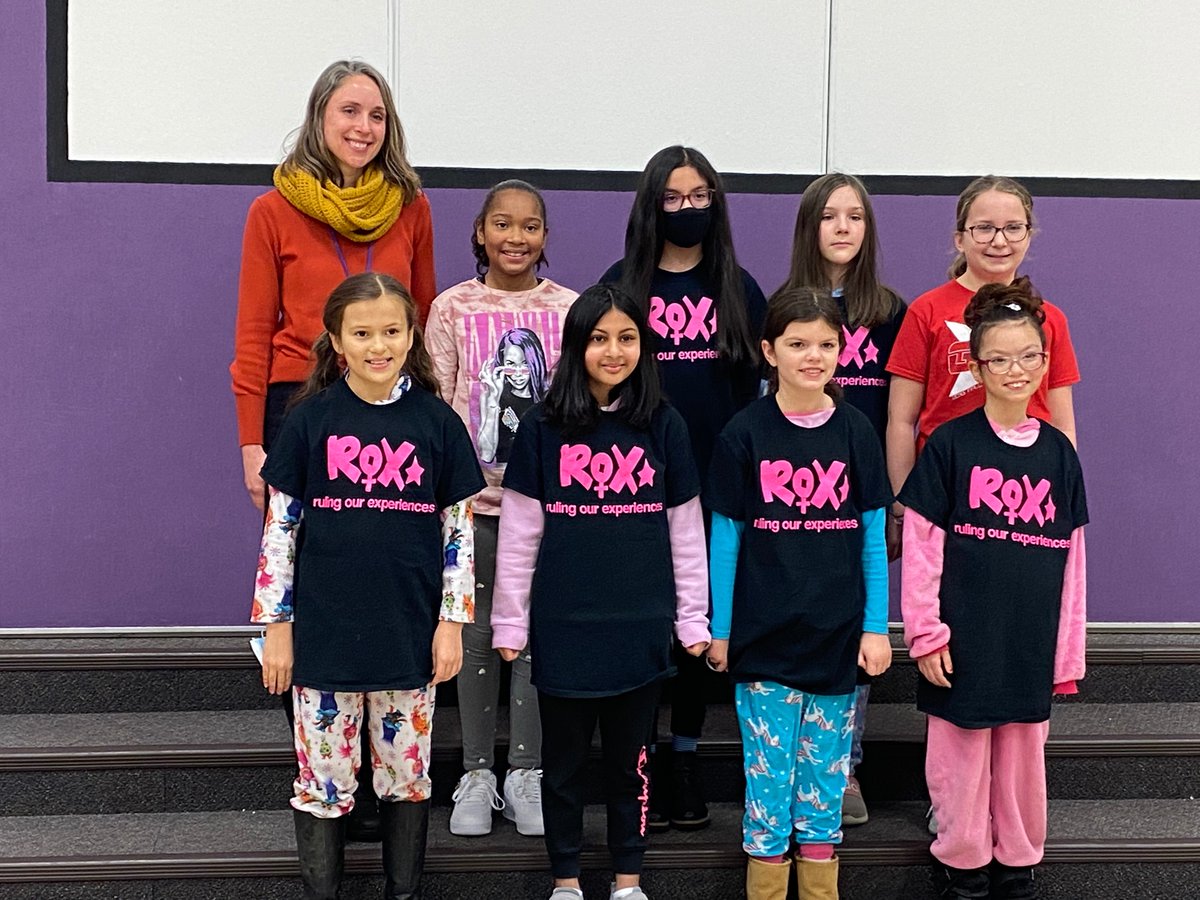 My amazing intern was trained last year as a ROX facilitator. Because of her, we were able to bring the program to our building. Because of her (and support from my administrator) I just completed my own training and am now a ROX facilitator as well. #PLSDProud <a href="/VioletElem/">VioletES</a>