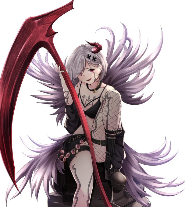 ジータちゃんにちゃんと網タイツ履かせました。 