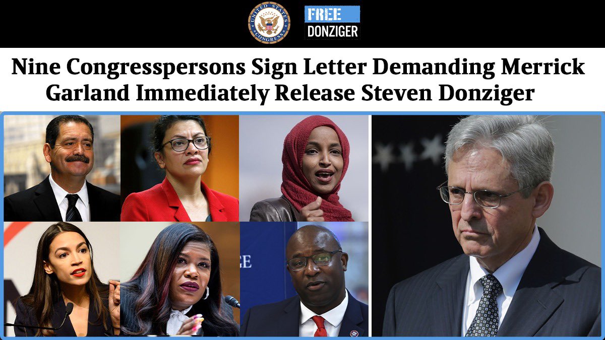 Now that 9 international lawyers and various members of Congress have concluded my right to a fair trial was violated and I was detained illegally, one might think Attorney General Garland would do something. 

The silence from the DOJ is deafening. static1.squarespace.com/static/5ac2615…
