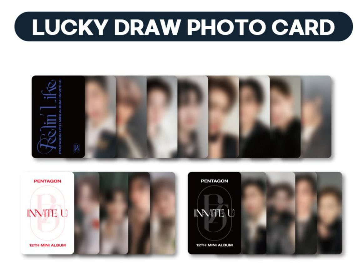 lukexizzle's tweet photo. HELP RT wts lfb • #lukexizzleGO
 
PENTAGON IN:VITE U KTOWN4U Lucky Draw Event PH GO (w/@SoftKinnows)🇵🇭

♡ ₱940 = 1 album + 1 LD PC
♡ ₱1870 = 2 albums + 3 LD PC

DOO: Jan. 29 (PAYO)
LD PC Pooling = FULL PAYMENT basis

‼️LIMITED SLOTS 
✅ NETA

ORDER👉🏼https://t.co/5Bg1cLoSOa https://t.co/3xEmlLxvpP