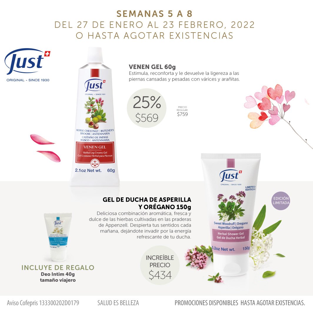 Sheila vende SwissJust en todo México tweet media