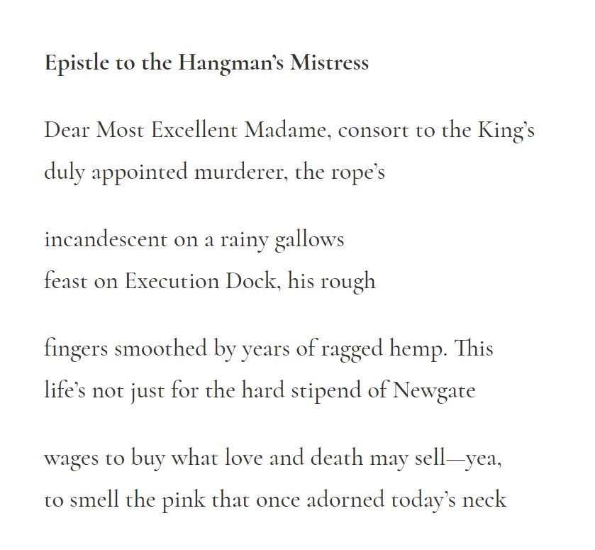 planetvoltaire's tweet image. Many thanks to John Hennessy and everyone @commonmag at Amherst College for publishing 2 poems from Cheapside Afterlife, available from @LongleafPress

thecommononline.org/tag/george-raw…
longleafpress.org/product/cheaps…

#poetrycommunity #poetrylovers #poetry #writingcommunity #poetrytwitter #POEMS