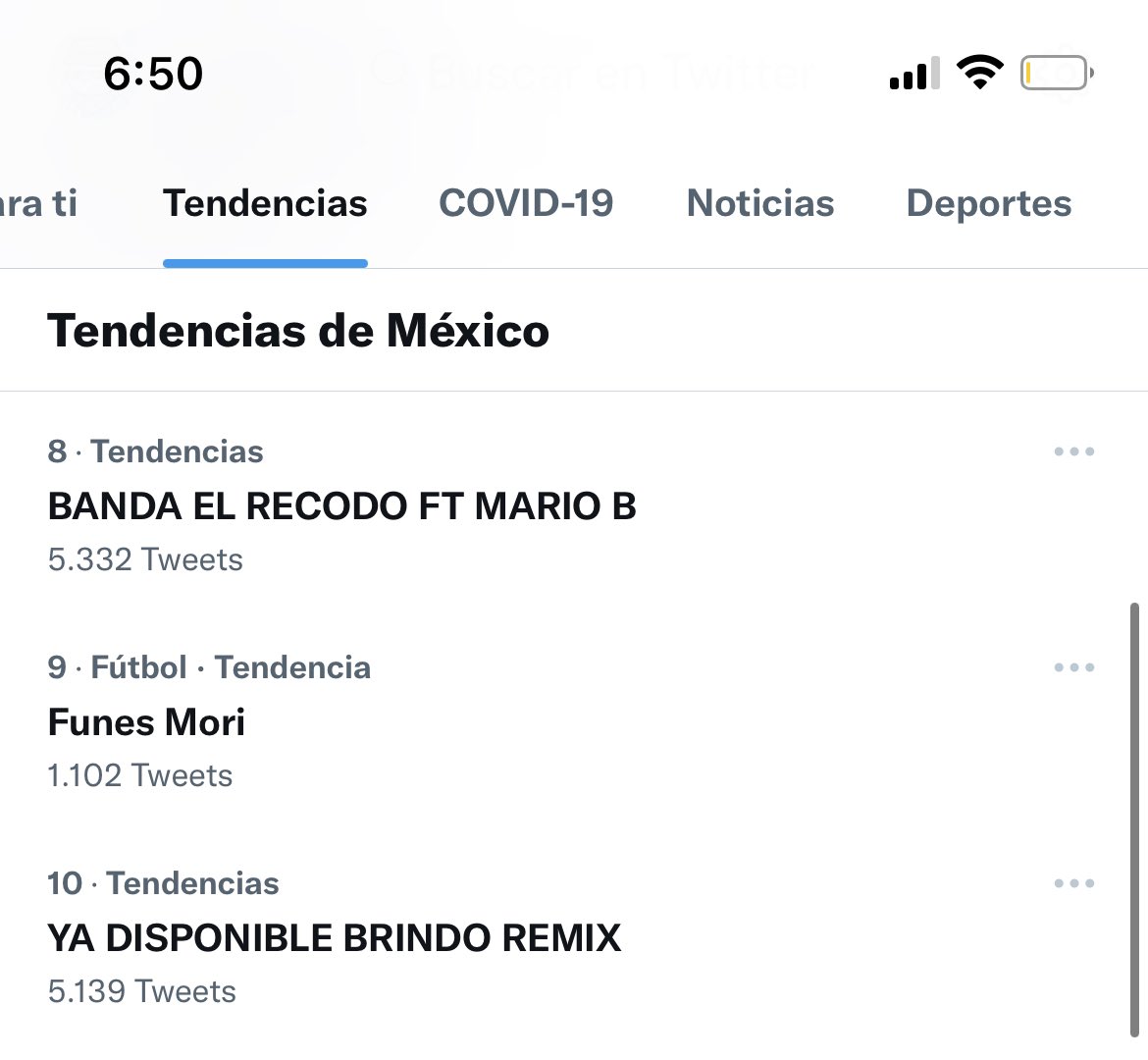 El cantante mexicano Mario Bautista en unos minutos lanzará BRINDO REMIX junto a La madre de todas las bandas y ya se encuentra en DOS lugares de tendencias nacionales 🇲🇽⚡️

BANDA EL RECODO FT MARIO B  
YA DISPONIBLE BRINDO REMIX