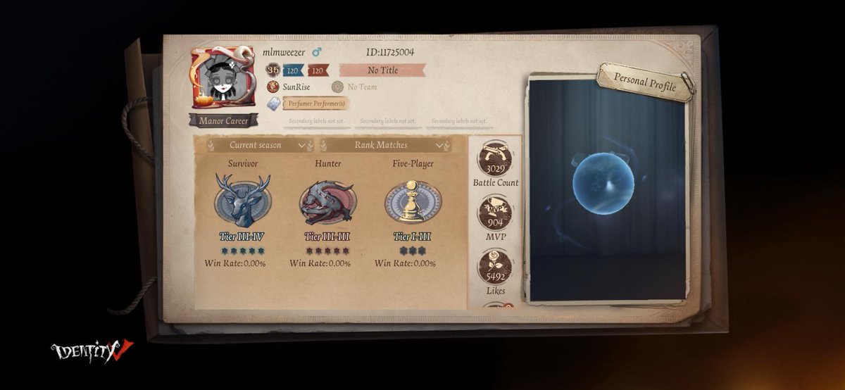 lovelyerotes's tweet photo. I'm playing Identity V. Fancy a game? https://t.co/VkBWZh551y