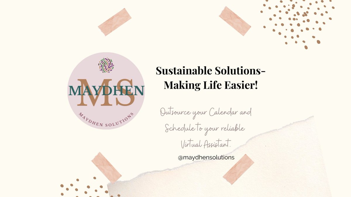 mdhensolutions's tweet image. You and your sales team should be focusing on sales, not admin work!💪💜

We’d love to help you be more productive with your business by finding your perfect Virtual Assistant to take over your calendar and scheduling responsibilities. Let’s have a chat! 💻🗓️  

#digitalhelper