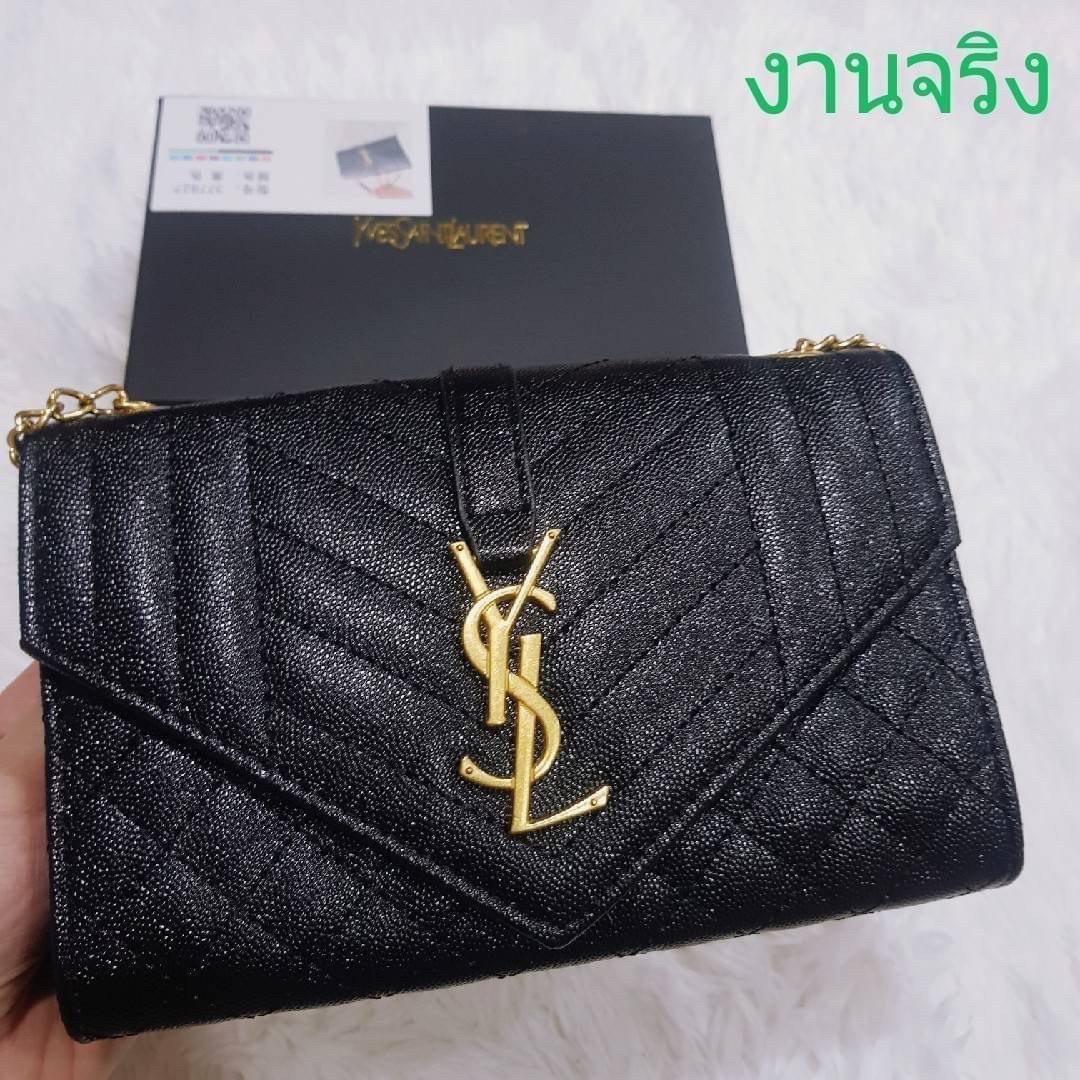 Beatbuff16's tweet image. #พร้อมส่ง  #กระเป๋า  ราคา 390 บาท 

กระเป๋า YSL Envelope Bag crossbody #งานกล่อง 
งานหนัง pu คาเวีย ที่เป็น Style หลักของแซงโรรอง 
สวยสุด🌟🌟🌟  แบบไม่ควรพลาดดดด 
ใส่ของได้จุใจจจ สวยหรูดูแพง

✔ขนาดวัดจริง + - นิดหน่อย 
     8"1/4 × 2"1/4 × 5"สูง

📮 ค่าส่ง 50 บาท ต่อไป + 10 บาท