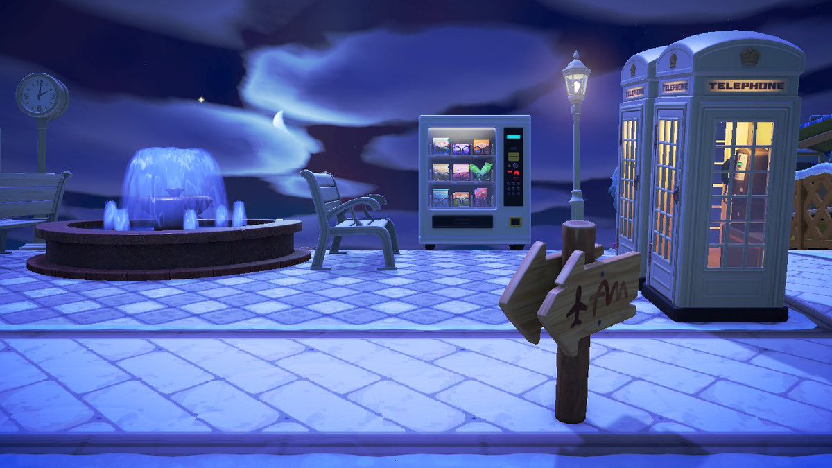 crossingwave's tweet image. Pequeña, pero acogedora entrada a la isla 💖 #acnh #ACNHDesigns #AnimalCrossingNewHorizons