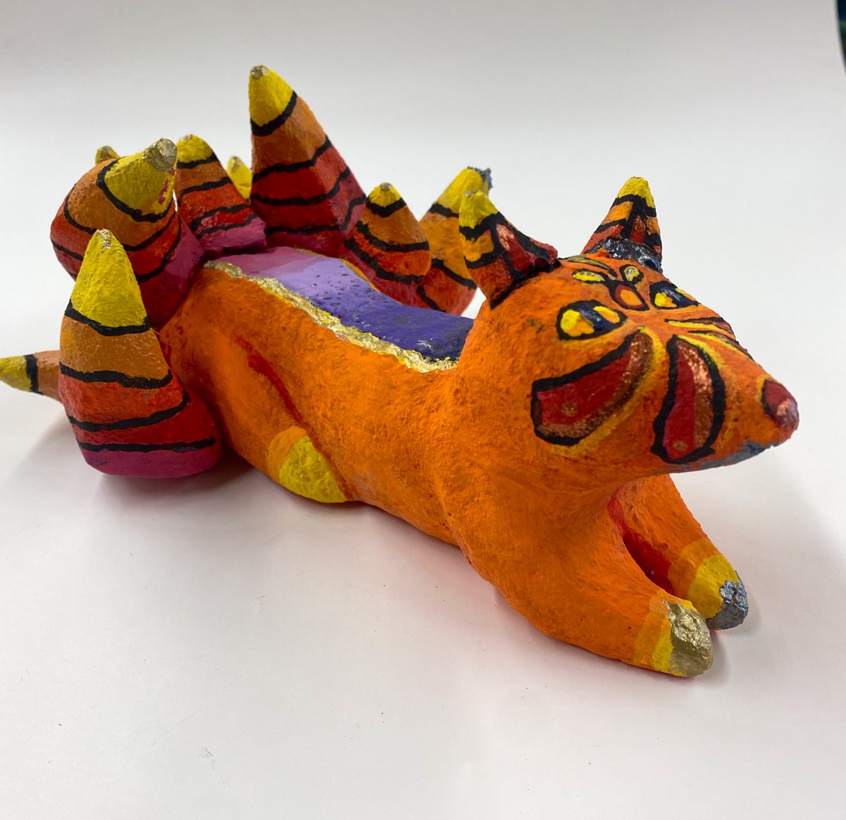 cfisherHDHS's tweet photo. Subtractive carvings- inspired by folk art from Oaxaca, México #hdhspride #sculpture https://t.co/DrWcNcYKXh