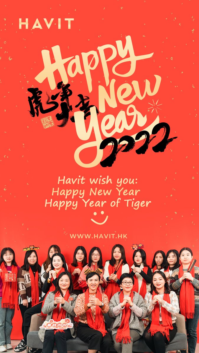 Havitofficial's tweet photo. 🎈Happy New Year's eve! 🎊
🎉Wishing you all a lovely 2022.🧧

#havit #newyear #ChineseNewYear2022 https://t.co/sMAVXmuIsr