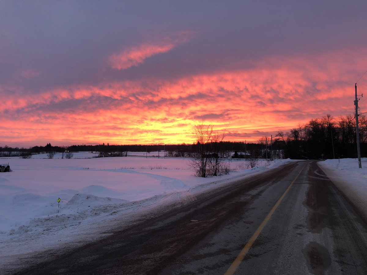 #blessed to see this view on my drive this morning