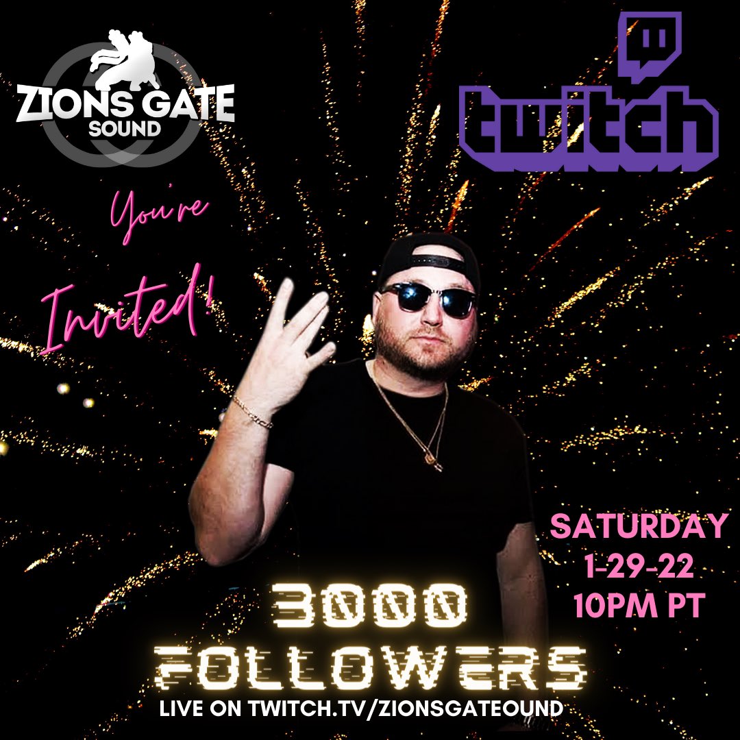 zionsgatesound's tweet photo. What a year on #Twitch it’s been. Saturday we celebrating this milestone all night into the morning on my channel. Thank you all so much for the continued support & energy! Link in bio #livestream #djstream #shellstation #shellement #dj #reggae #dancehall #afrobeats #soca #hiphop https://t.co/LVeP0eZ0j0