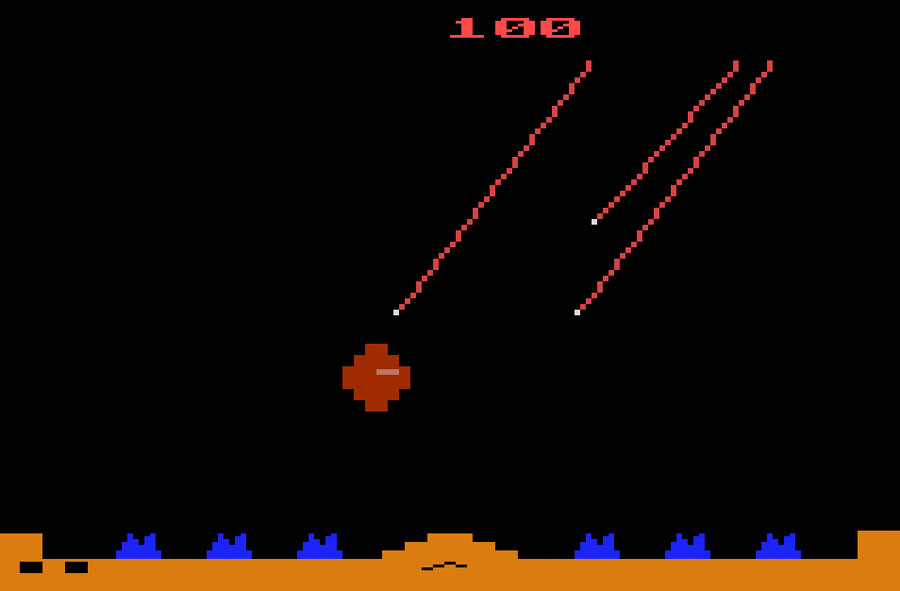 Grace15sa's tweet photo. @ColonelFalcon @retrogaminggeek @RetroGamingDev @SWRetroComp @retroGaming2009 @Kyonko_chann @manjimaru22 @ObviouslyTeri @sincespacies @Kjngamer @BudgetNostalgia Here are 2 of my faves...
#MissleCommand
#Berzerk https://t.co/g0mfo1ADFh