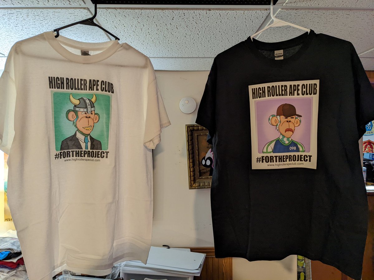 raftinonkarma's tweet photo. Highrollerapeclub home press #fortheproject #hrac #highrollerapeclub #nft #nfts @HighRollerApes https://t.co/JLahH8KHhD
