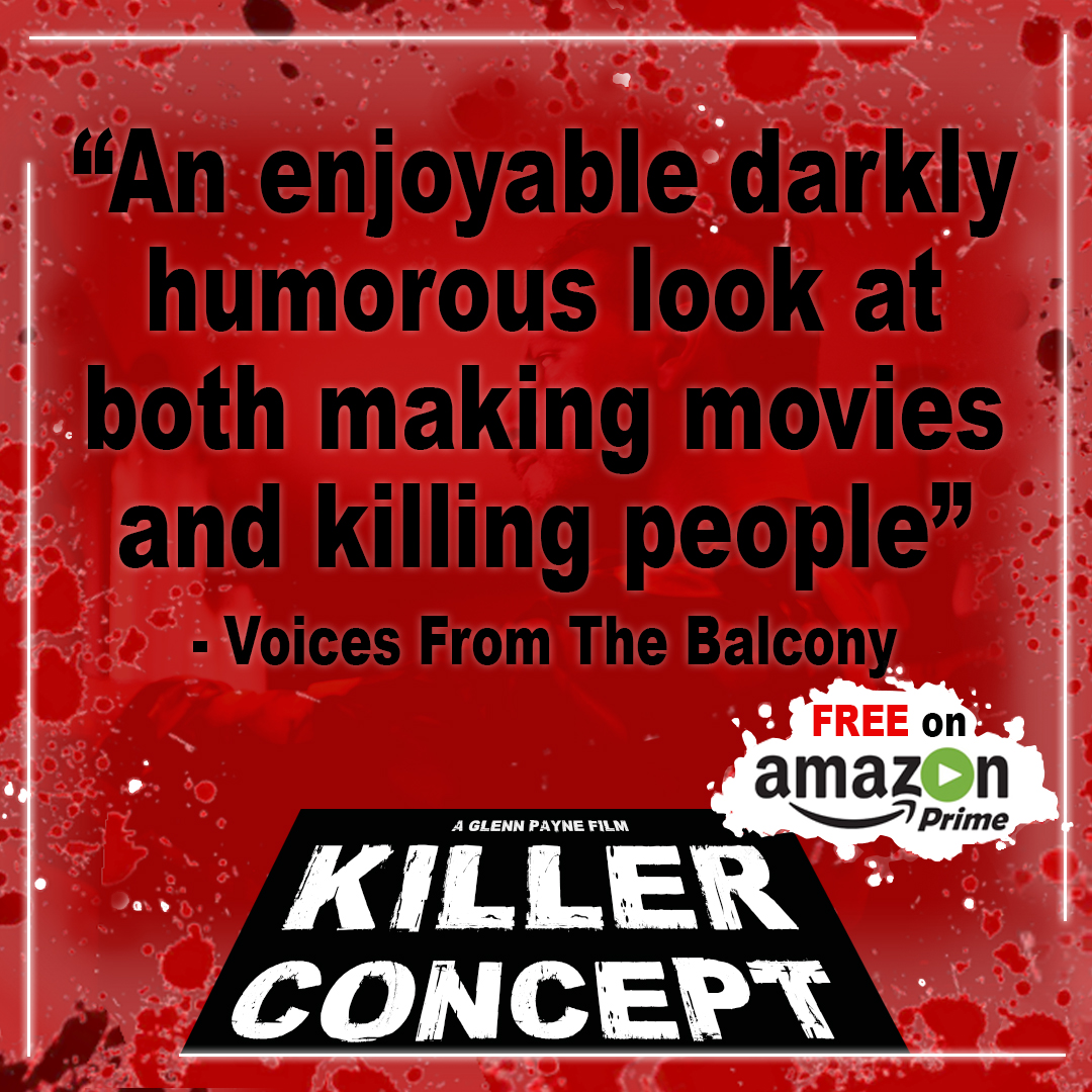 killerconcept1's tweet photo. Thanks to @VoicesFTBalcony for the review! Watch KILLER CONCEPT Free on Tubi &amp; Amazon! Available on most VOD platforms and DVD. 

Tubi TV: https://t.co/KZBJ2slrVC
Amazon: https://t.co/avN2XcEP2B https://t.co/qxwNkU9Jre