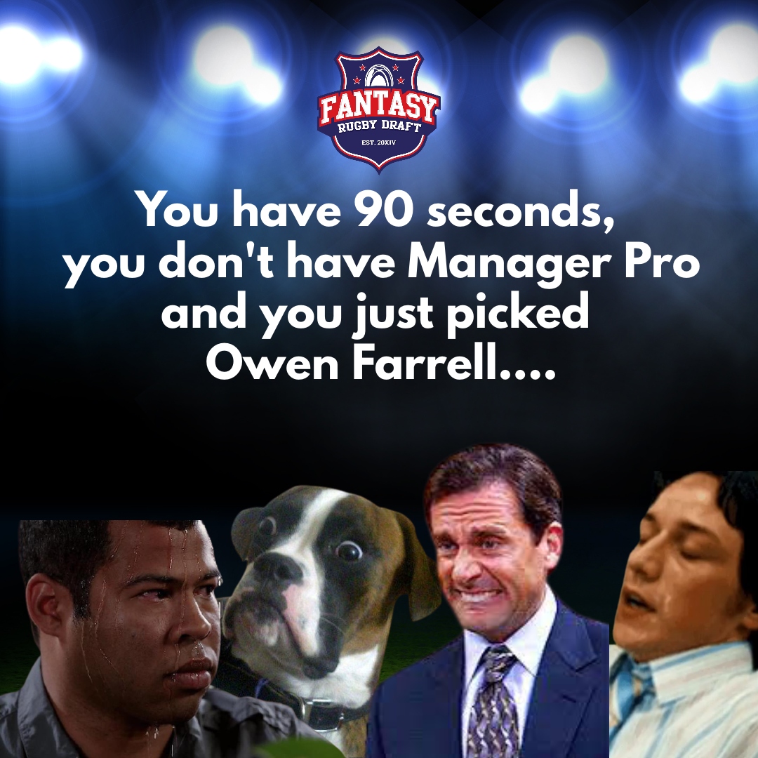 #GetManagerPro #DontPickFarrell
Really people, you dont want to be the guy that misses out on the Manager Pro Rankings... It's draft weekend for many of us, 90 seconds on the clock starts now...