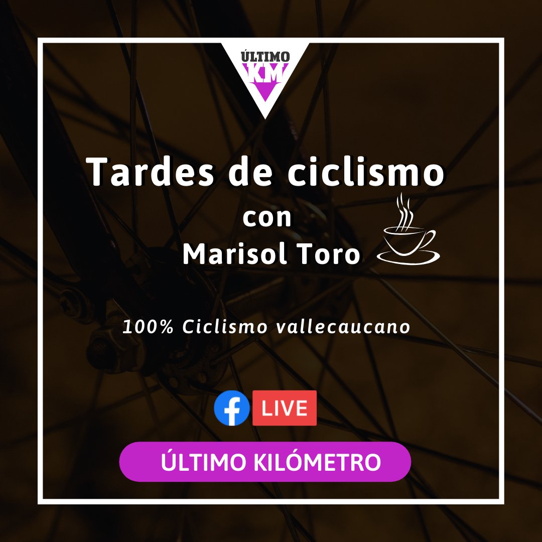 🔴 #Estreno | Desde este viernes 28 de enero, tendremos un espacio dedicado a resaltar el ciclismo vallecaucano. 
🎙 #TardesdeCiclismo con <a href="/MTVCiclismo/">MarisolToroValencia</a> ☕ Todos los viernes en vivo a través de #Facebook ▶ Último Kilómetro
