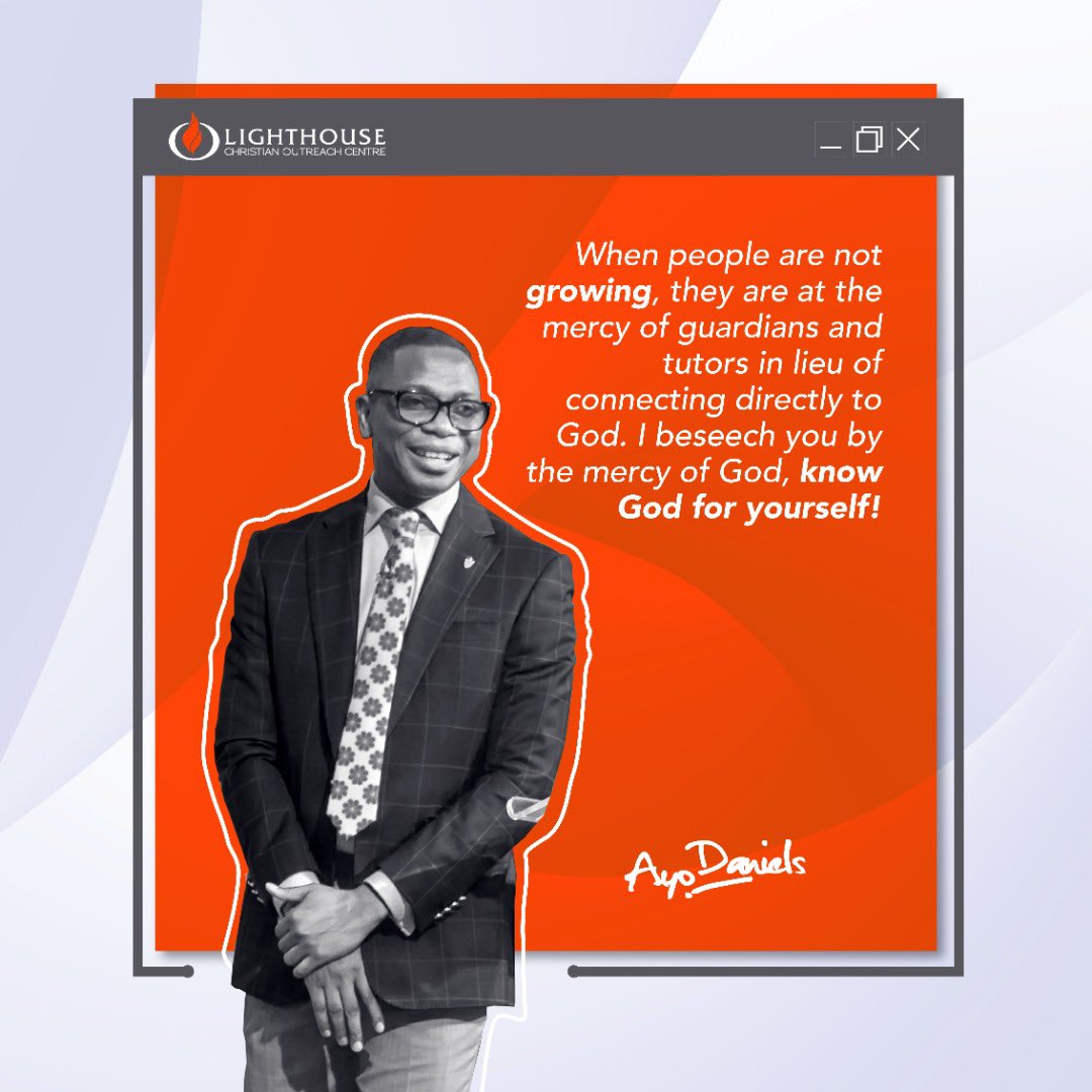 lighthousengr's tweet photo. An important message from Ayo Daniels last Sunday. Read and share. Have an amazing day 👋 https://t.co/NoDODpeWn5
