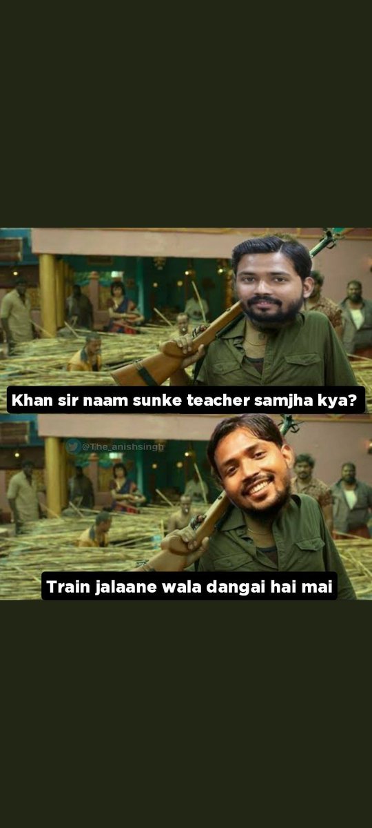 These people who are spreading anarchy are defaming the students of Bihar
#ArrestCoachingMafia
@NOS365
<a href="/PMOIndia/">PMO India</a>
<a href="/AmitShah/">Amit Shah</a>