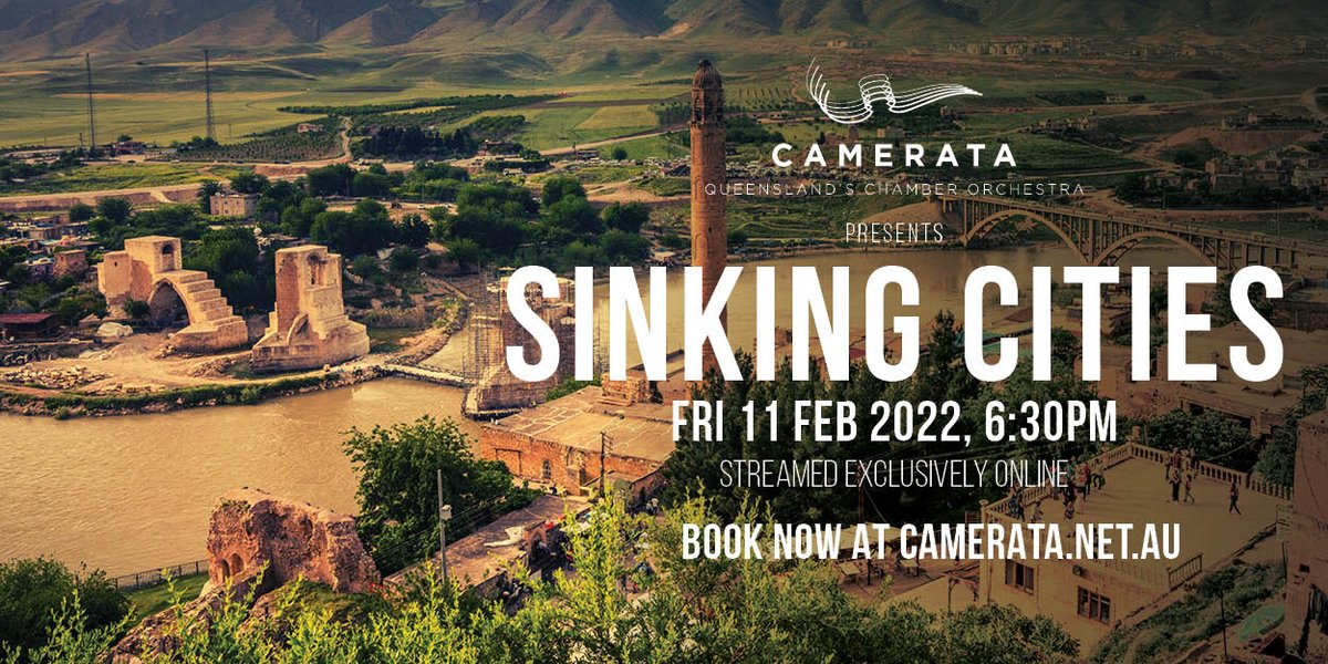 Tickets are on sale now for a major new collaboration with <a href="/camerataQCO/">Camerata – Queensland’s Chamber Orchestra</a>, #ARIA award nominated artist, Rafael Karlen &amp; @TheAustVoices in this bold work for string orchestra, choir &amp; saxophone. It will be exclusively live streamed on Fri 11 Feb! Tix → bit.ly/3fl3f2g