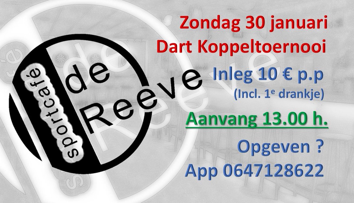 Sportcafé de Reeve (@scdereeve) on Twitter photo 