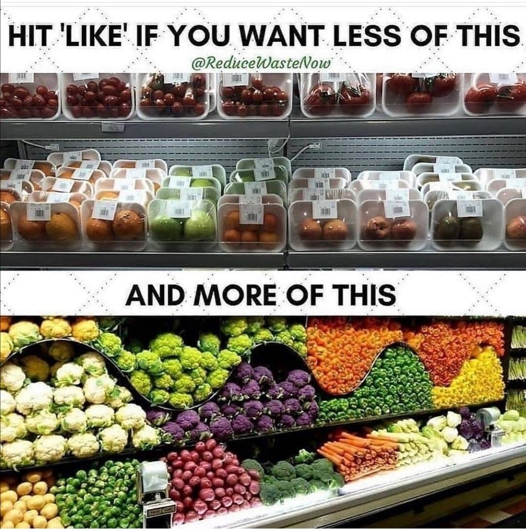 I would love to see more of this!

Anyone else agree?

Small steps, huge difference! 

#ecofriendly #noplastic