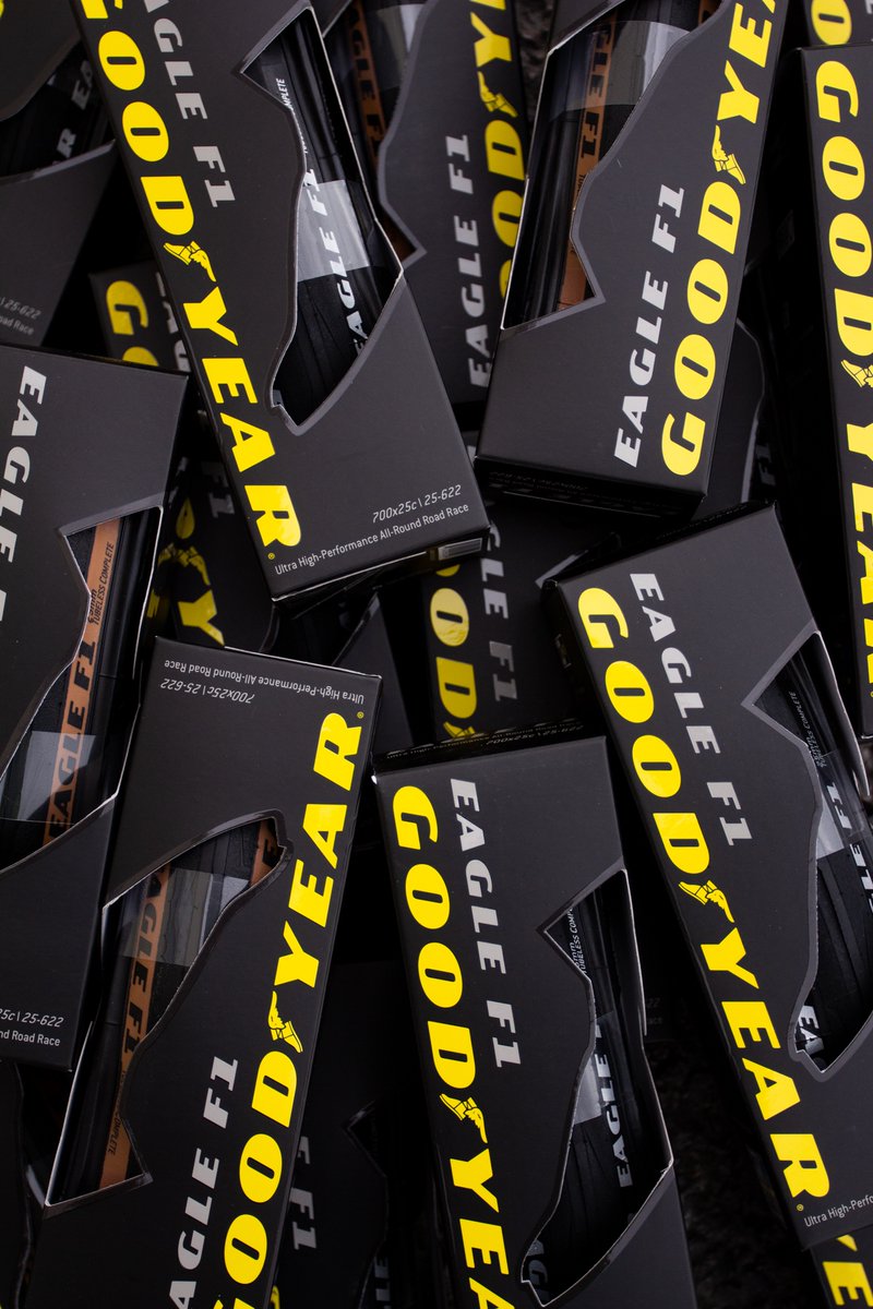 What a stash. 👌🏼⁠
⁠
The <a href="/goodyearbike/">goodyearbike</a> Eagle F1 tyres take you from road to race seamlessly.