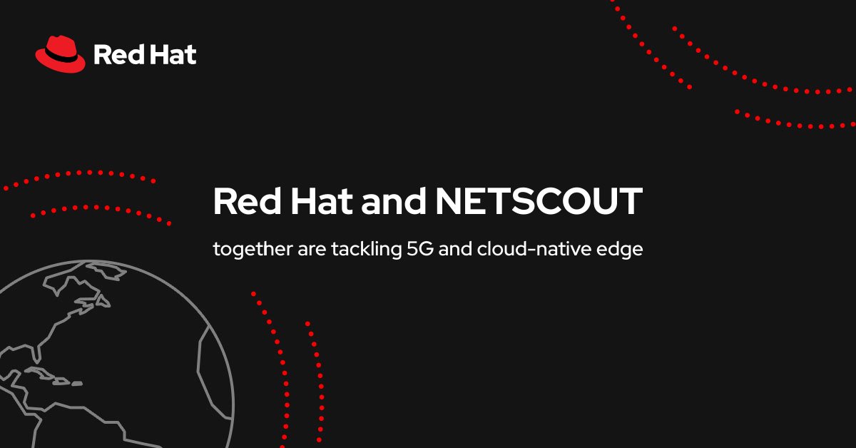 RedHatTelco: <a href="/RedHat/">Red Hat</a> and <a href="/NETSCOUT/">NETSCOUT</a> have expanded their partnership. Find out what this means for the future of #5G and cloud-native edge ➡️ 
bit.ly/3G9DfC9