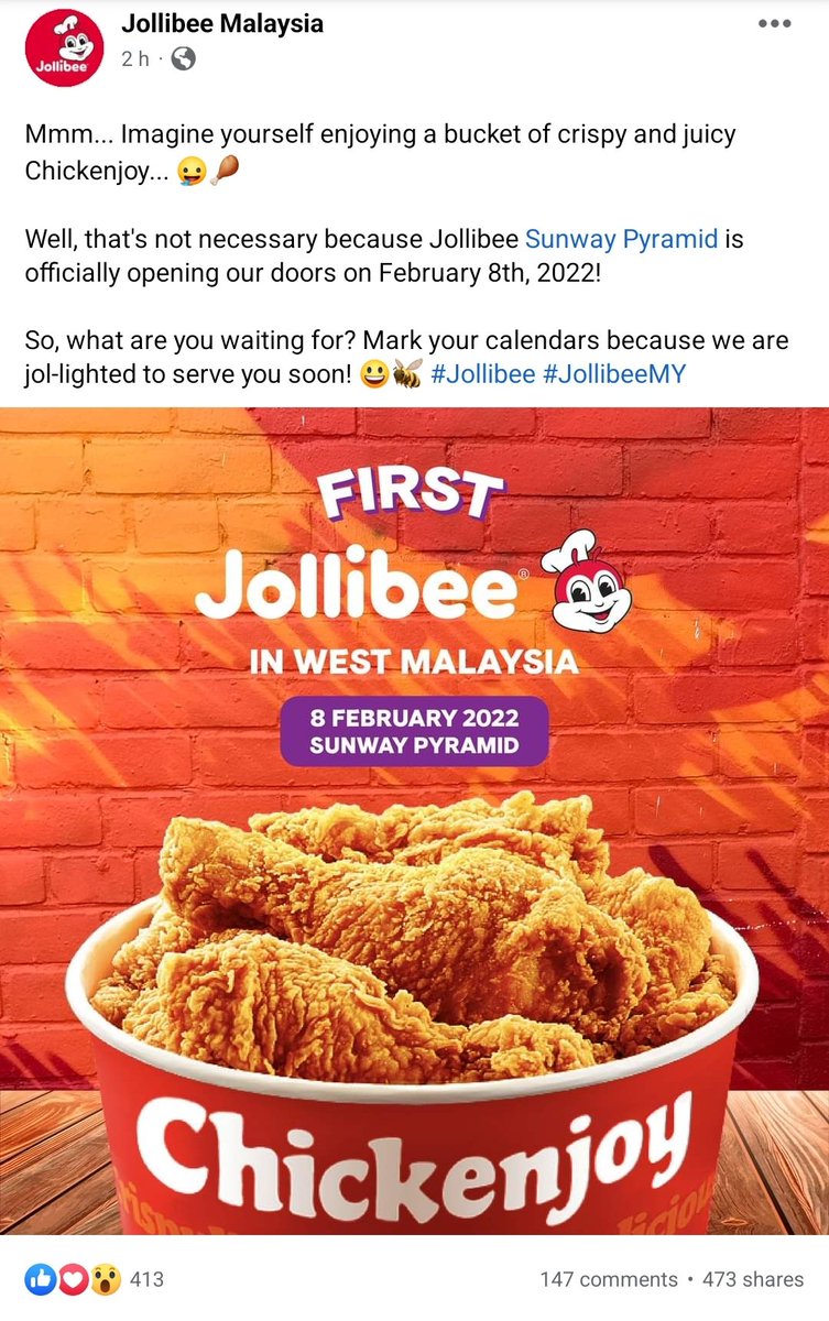 jedikristina's tweet image. Selamat datang @Jollibee!!! Ilang tulog na lang, Jollibee na naman. I love you Sabado, pati na rin buong Linggo! Panlasang Pilipino, at home sa #Jollibee! #JollibeeMY