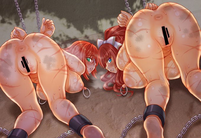 #女の子二人のイラストを貼る見た人もやる 

また貼っちゃった…… (;^_^A 