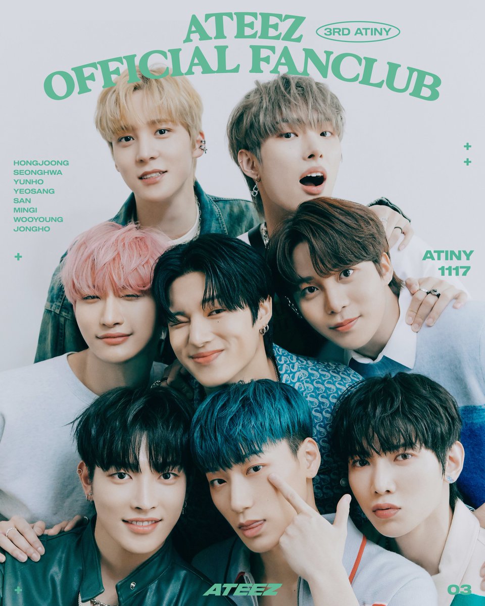 [📢] ATEEZ(에이티즈) OFFICIAL FANCLUB [ATINY] 3기 모집 중💙
⠀
에이티즈와 멋진 항해하러 가요⛵
⠀
일반 가입자
🇰🇷bit.ly/3tdK6aG
🌐bit.ly/3qavruL
⠀
재가입자 (2기전용)
🇰🇷bit.ly/3neflhR
🌐bit.ly/3JZNQTc
⠀
#ATINY #에이티니 #ATEEZ #에이티즈