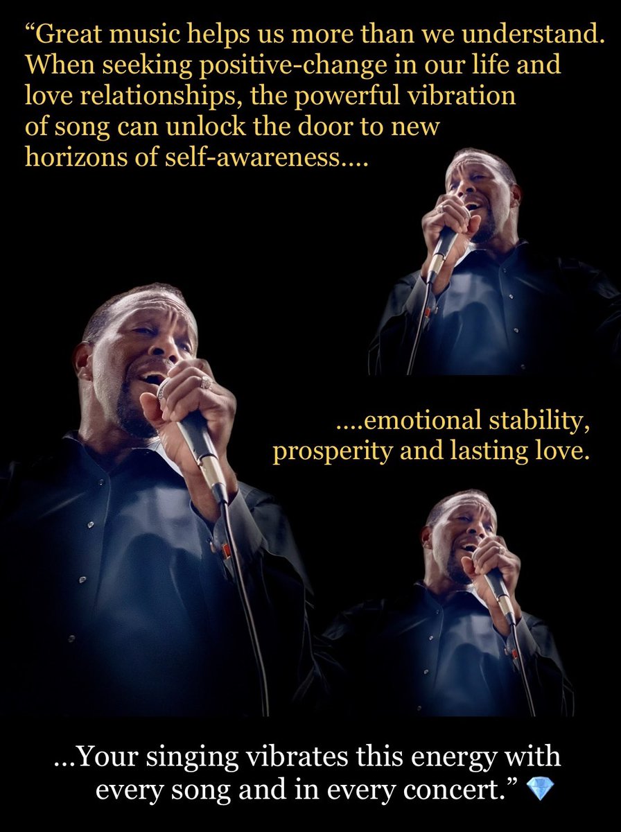 iamtenorcharles's tweet photo. We have such a deep connection to music. It can invigorate our heart &amp; soul with transformative energy, so that our present &amp; future life can be infused with love, comfort &amp; happiness. Every note you sing moves us closer to that reality.💎

Powerful Performance!

Concerts TBA ❤️ https://t.co/1wEAmsYcRk