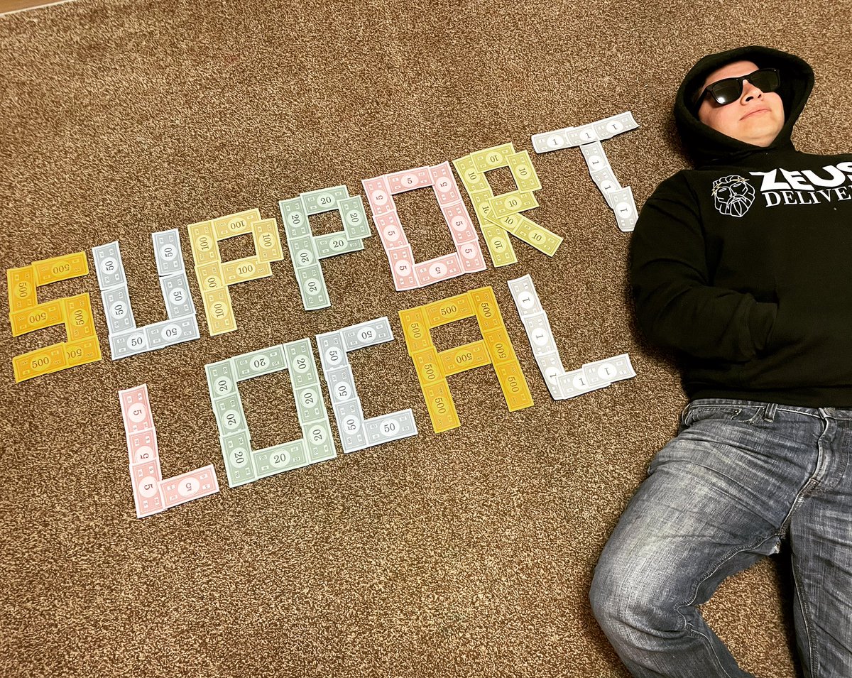 AskZeusApp's tweet photo. The only #MoneyChallenge I back up! 🔥👏🏼 
#BuyLocalSATX #EatLocalSATX #SupportLocal https://t.co/lwO5sJdsVk