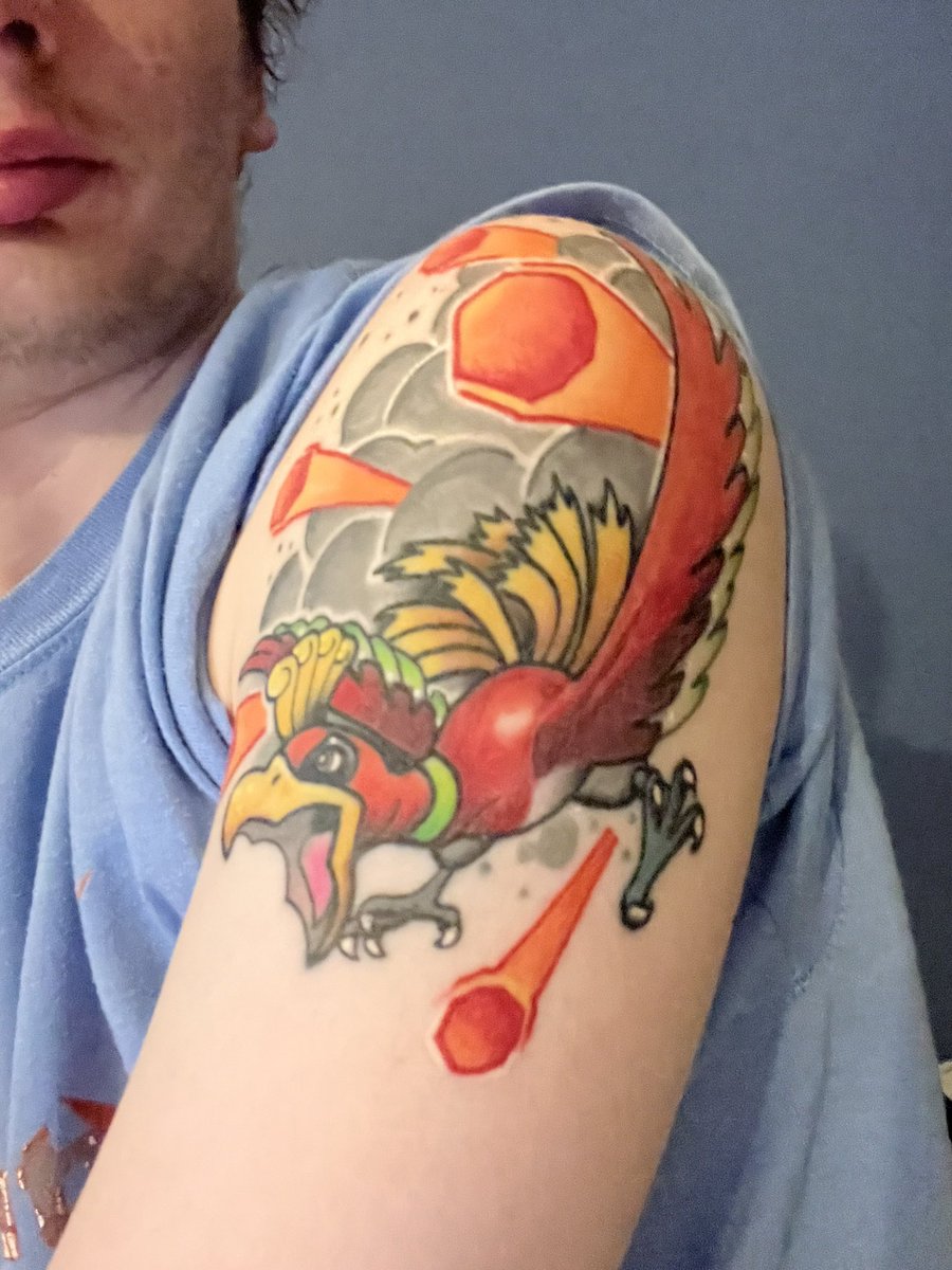 Starthedragon's tweet photo. Tattoo update #tatto #firsttatto https://t.co/Uw4oktMPmF