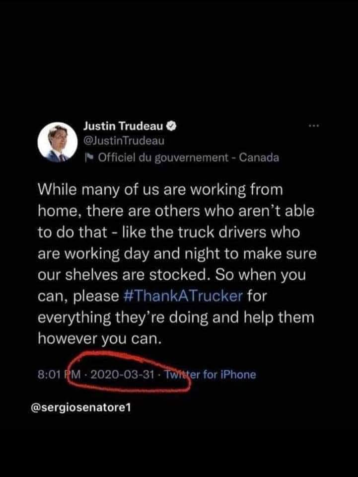 foxiboni30's tweet photo. @globalnews Telling us in 2020 to support them and now this year calling them terrorists—-such a coward. https://t.co/vncEQOcPwf