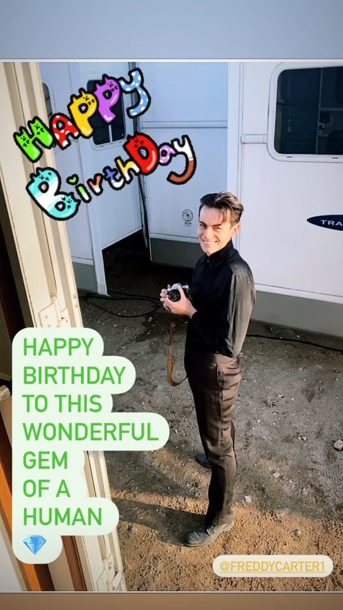 shirbertspie's tweet photo. Dani's birthday greeting for Freddy is so cute :") https://t.co/q2rM1ayrSs